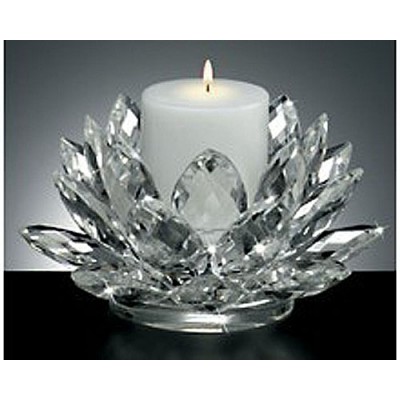 CRYSTAL CANDLE HOLDER-IGT-CH0020